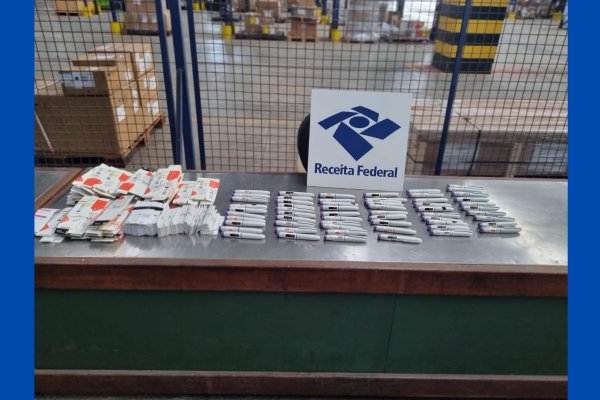 [Receita Federal apreende 60 canetas de Mounjaro no Aeroporto Internacional de Salvador]