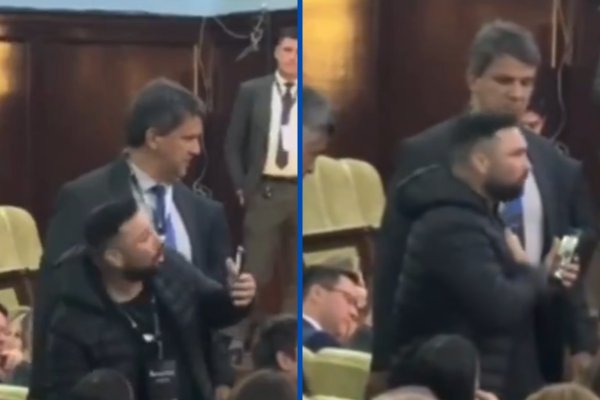 [Réu pelos atos de 8 de janeiro interrompe palestra de Gilmar Mendes na Argentina e faz críticas ao judiciário brasileiro]