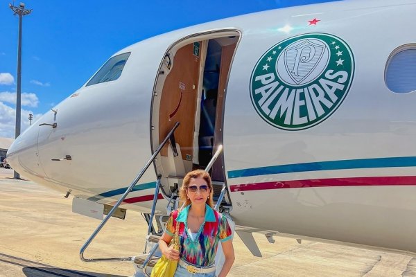 [Leila Pereira oferece avião para retorno de Juba ao Brasil após amistoso da Seleção ]
