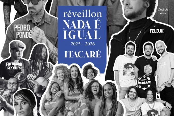 [Filhos de Jorge, Sambaiana, Pedro Pondé e Grupo Versão irão agitar o Réveillon “Nada é Igual”  de Itacaré!  ]