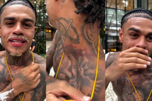 [Vídeo: MC Cabelinho sofre tentativa de roubo no Pelourinho, em Salvador: 'Tentaram até levar meu cordão']