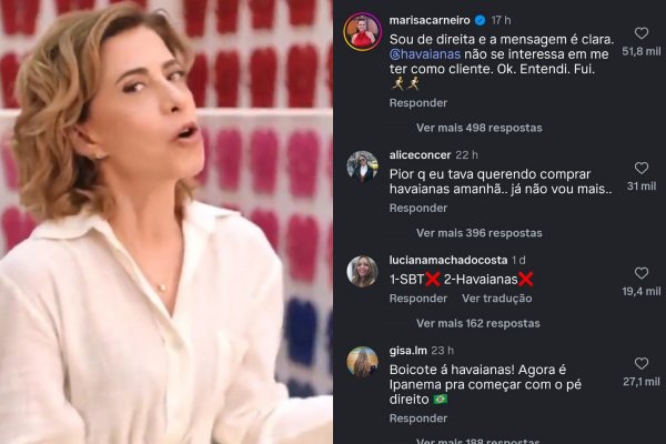 Vídeo: campanha da Havaianas com Fernanda Torres é interpretada com viés político após fala sobre [Vídeo: campanha da Havaianas com Fernanda Torres é interpretada com viés político após fala sobre