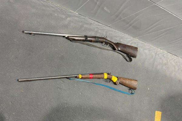 [Espingardas são apreendidas durante Operação Dominus Areae no interior da Bahia ]