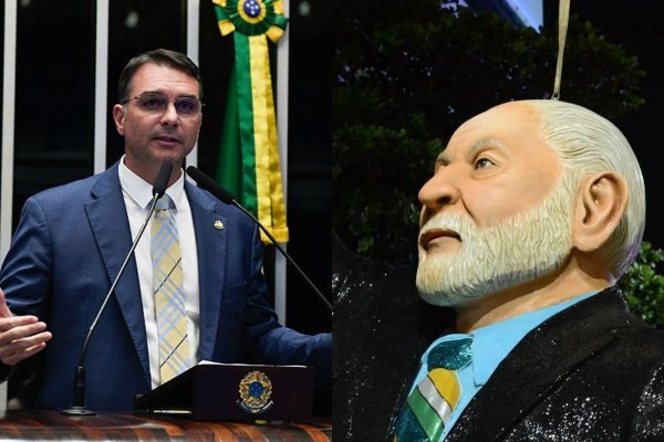 [Flávio Bolsonaro comemora rebaixamento de escola de samba que homenageou Lula]