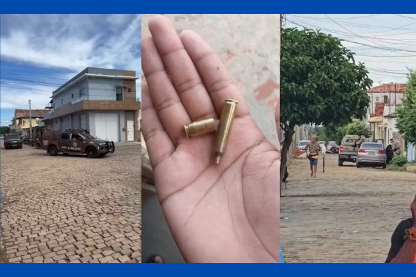 [Vídeo: uma pessoa morre e moradores ficam assustados durante tiroteio em cidade no oeste da Bahia]