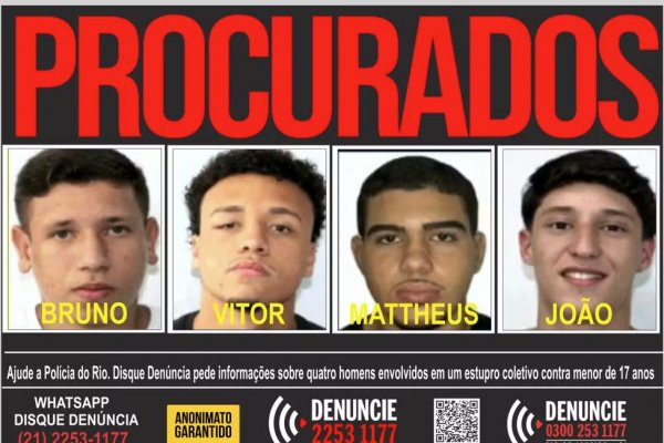 [Justiça nega habeas corpus a 3 dos 4 foragidos por estupro coletivo no Rio de Janeiro ]