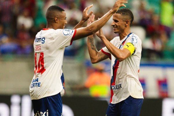 [Vídeo: Bahia bate Bragantino na Fonte e segue invicto no Brasileirão; confira os gols]