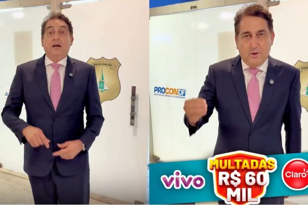 [Vídeo: Secretário do DF anuncia aplicação de multa contra operadoras pelo serviço de “baixa e péssima qualidade” ]