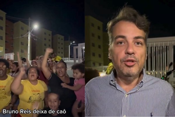 [Vídeo: Populares protestam e cobram de Bruno Reis liberação do Habite-se do Residencial Zulmira Barros]