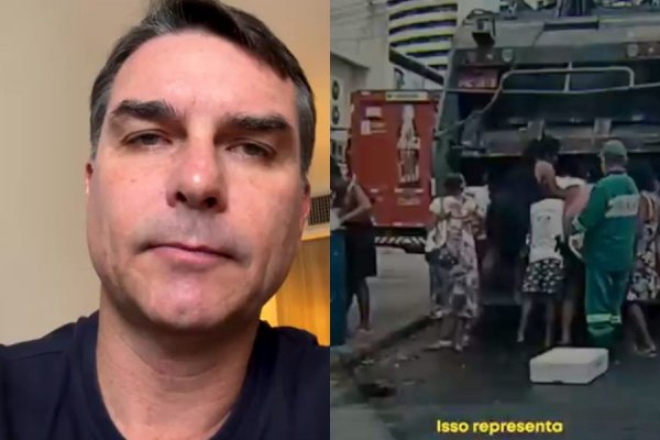 [Flávio usa vídeo gravado no governo Bolsonaro para criticar Lula por endividamento no Brasil ]