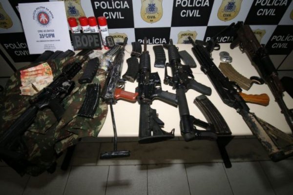 [Polícia da Bahia aumenta em 50% as apreensões de armas]