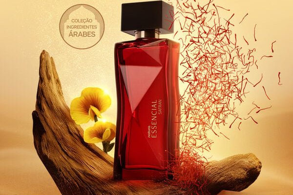 [Desenvolvido na cidade de Dubai, Natura traz leitura autoral da perfumaria árabe com o novo Essencial Safran! ]