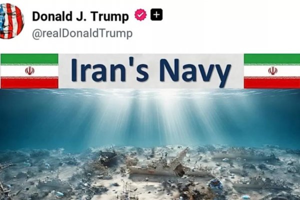 [Trump publica foto feita com IA de navios afundados após novas ameaças do Irã]