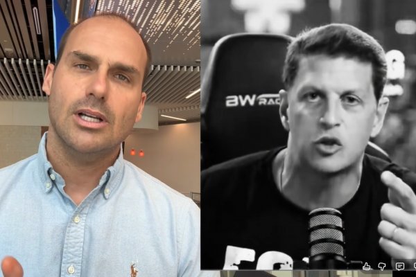 [Vídeo: Eduardo Bolsonaro rebate acusações de Salles e dispara: 