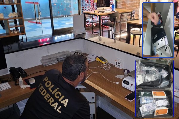 [Polícia Federal investiga endereço em Salvador em operação contra comércio ilegal de produtos eletrônicos]