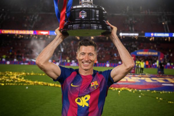 [Lewandowski se despede do Barcelona]