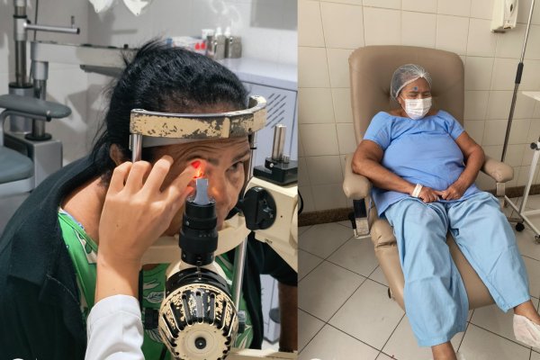 [“Ela entrou enxergando e saiu cega”: diz filha de paciente após mutirão em Salvador]