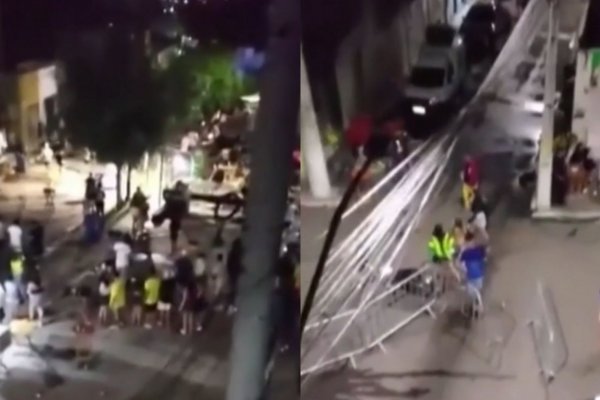 [Homem efetua disparos para o alto durante gravação de audiovisual no interior da Bahia ]