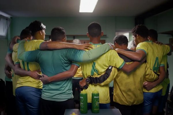 [Com atletas baianos, seleção brasileira de futebol de cegos terá filme exibido nos EUA]