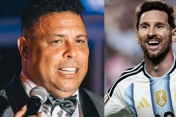 [Ronaldo se rende a Messi: 'O melhor de todos os tempos']