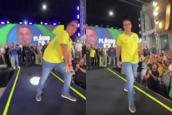 [Vídeo: Em meio à crise envolvendo Michelle, Flávio rebola ao som de 