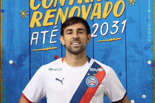 [Acevedo renova contrato com o Bahia até 2031]