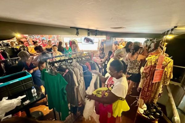 [Bazar Plus Size reúne roupas a partir de R$ 20 neste domingo em Salvador]
