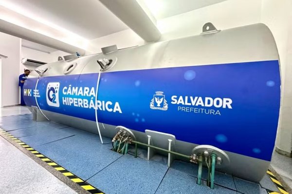 [Administrado pelas OSID, hospital de Salvador tem 520 vagas mensais para tratamento de lesões com câmara hiperbárica gratuitamente]