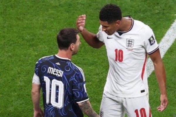 [Bellingham revela detalhes sobre embate com Messi: 'Estávamos discutindo uma falta']