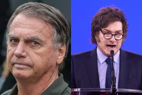 [Bolsonaro pede autorização para receber Milei na prisão domiciliar]