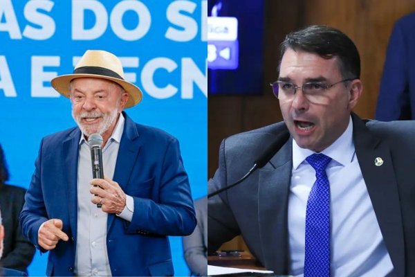 [Lula tem 40% das intenções de voto no 1º turno contra 32% Flávio, diz Datafolha]