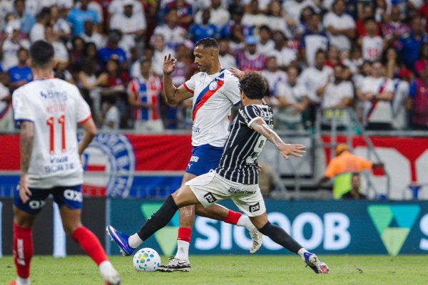 [Bahia domina, tem três gols anulados e fica no empate com o Corinthians]