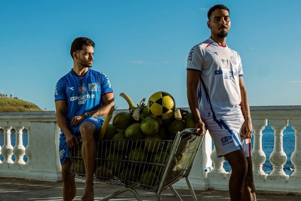 [Vídeo: Bahia Associação anuncia a Diadora como nova fornecedora de material esportivo]