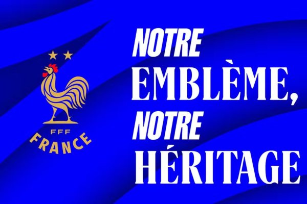 [França apresenta novo escudo para as seleções e moderniza identidade visual]