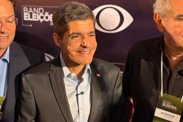 [Vídeo: ACM Neto alfineta Jerônimo antes de primeiro debate: 'Espero que não seja o último']