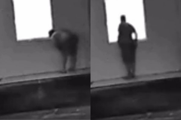 [VÍDEO: Homem é flagrado observando vizinha pela janela de condomínio em Feira de Santana]