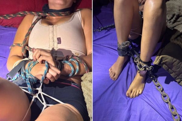 [Vídeo: mulher é resgatada após ser mantida acorrentada e amordaçada pelo ex-marido]