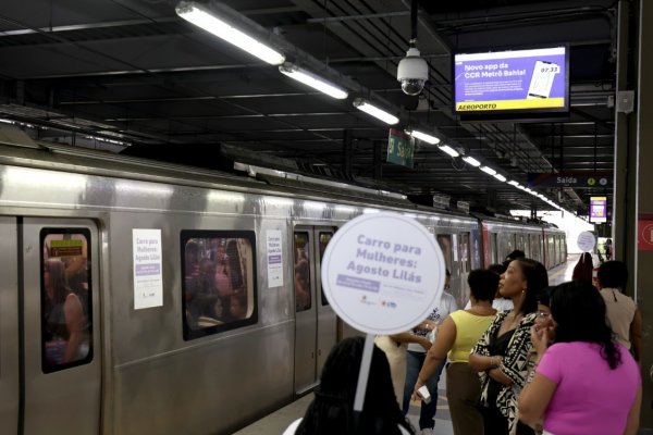 [Metrô de Salvador manterá vagão feminino após Agosto Lilás]