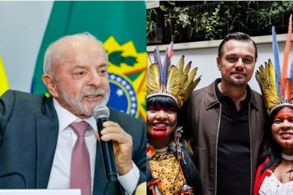 [Lula e Janja recebem Leonardo DiCaprio no Planalto nesta quarta (2)]