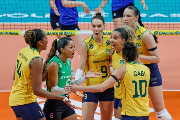 [Vôlei feminino brasileiro garante vaga nas Olimpíadas de Los Angeles]