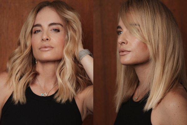 [Angélica aposta no long bob e mostra como cortar o cabelo pode criar mais volume! ]