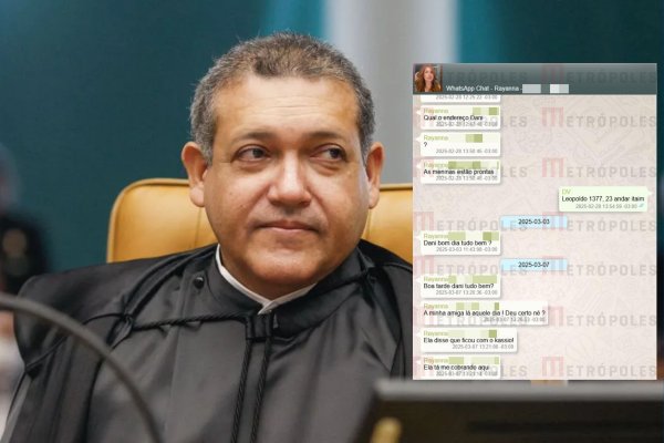 [Mensagens de Vorcaro citam suposto encontro entre mulher e ministro Kassio]