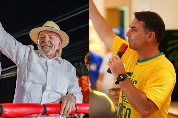 [Lula e Flávio Bolsonaro vão intensificar campanha por voto útil para tentar vencer no 1º turno]