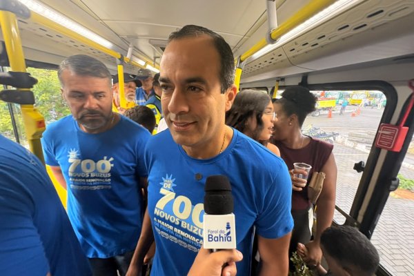[Vídeo: Bruno Reis diz que novos ônibus serão arrendados às empresas para 'evitar aumento da tarifa']