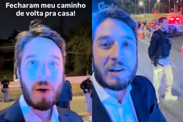 [VÍDEO: Empresário é empurrado e tem celular derrubado por segurança do casamento do filho de Moraes]