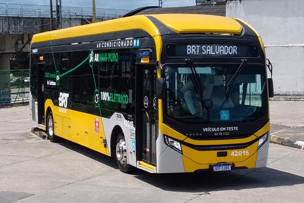 [Novo modelo de ônibus elétrico será testado no BRT a partir desta quinta (1º)]