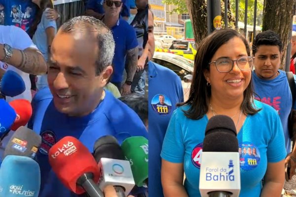 [Vídeo: Bruno Reis e Ana Paula Matos mostram confiança na vitória de ACM Neto para o Governo da Bahia ]
