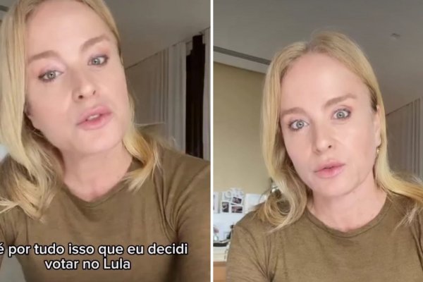 [Angélica declara voto em Lula e cita 