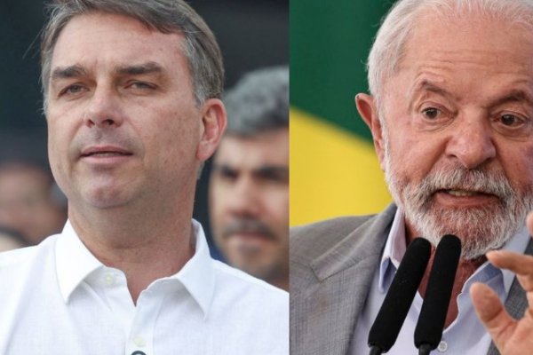 [Pesquisa PoderData/Aya: Flávio Bolsonaro e Lula aparecem empatados tecnicamente com 51% a 49%]