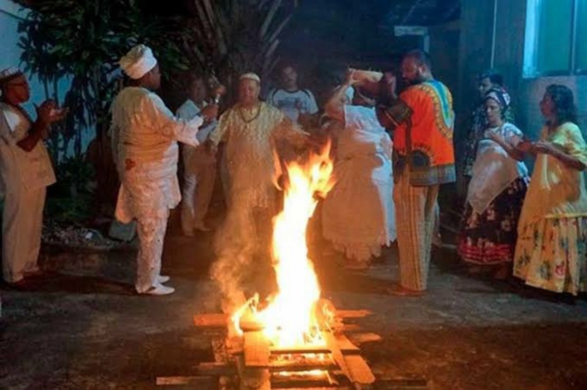 A fogueira de Xangô
